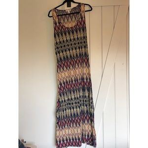 Multicolored Maxi Dress